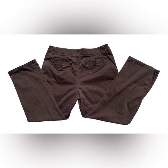 Brown Sonoma Life + Style Original Straight Leg Pants Women’s Size 16 - Picture 3 of 12